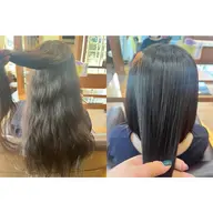 《3•4月限定⛄️》カット+ストレートor縮毛矯正¥19,500→¥14,500