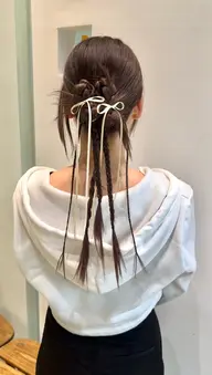 【特別な日に】ヘアアレンジ🩰🤎