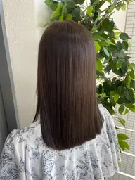 カット＋髪質改善inケアカラー(白髪染め可）+2stepTr