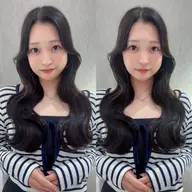 【🍎1日3名様限定🍎】🙊💚髪質改善カラー+韓国風カット+クイックトリートメント💚【レイヤー/小顔】¥9900