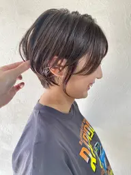 カット+プレミアム艶カラー+薬剤除去¥6050