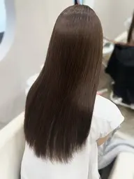🧡今月限定メニュー(お得すぎる)🧡透明感ケアカラー＋髪質改善TRライトコース 艶髪になりたい方はこちらのメニュー