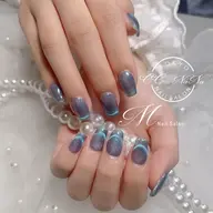 オフなしのみ【🉐1日1名限定見れてるお得】🧲マグネットフレンチ光☆パラジェル変更可能🉑