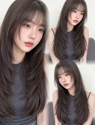 【❣️人気No.3❣️】🐈🪽ྀི透明感カラー＋集中トリートメント（1STEP🫧）ロング料金❌