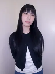 【艶髪straight】似合わせカット+縮毛矯正+トリートメント🪽