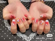 【10本アート】 持ち込みデザイン🆗オフ込み+甘皮ケア