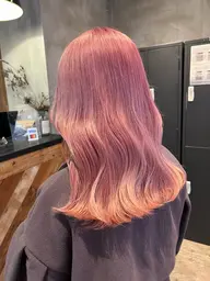 ダブルカラー ( 別途 カット追加も可能 🙆‍♀️ ) 16:30​〜​17:00からの受付限定です ✨