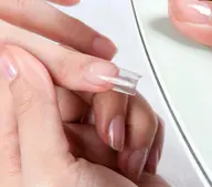 ハンド/ワンカラーラメなし |長さ出しあり