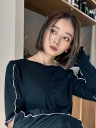 《次世代☆髪質改善♪》カット&ナチュスト酸熱補正+前処理tr_¥14300