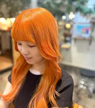 全頭ブリーチで180度イメチェン🦄♡【💟フルブリーチ+カラー+カット+トリートメント💟】