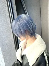 🧡カット&ケアダブルカラー🧡ケアブリーチ+カット+カラー✨リタッチも⭕️韓国/ウルフ/ボブ/レイヤー/ショート/渋谷