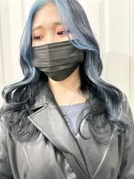 イヤリングカラー(ブリーチ.前髪カットご希望の方はあらかじめメッセージでお伝えください)