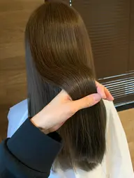 🌻水素フルカラー(白髪染めok)+カット(白髪活かしハイライト+5000円ok)