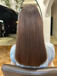 💫透明感カラー(ブリーチなし)＋ケアトリートメント🫧