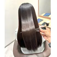 【艶々なストレートヘアに◎】カット+シルク縮毛矯正+マスクTR