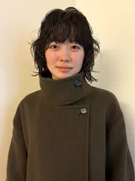 カット+シアカラー+炭酸シャンプー+2stepトリートメント　暖色/レイヤーカット/ボブカット