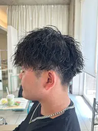 🥇早い者勝ち🥇似合わせメンズカット×ダメージレスケアパーマ