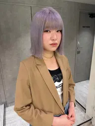 カット🍀+透明感ブリーチカラー🌹+オリジナルトリートメント✨️