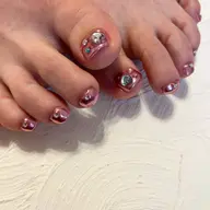 【ミラーネイル/オーロラネイル】