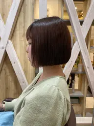 カット+酸熱トリートメント