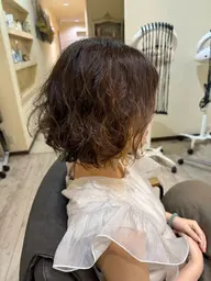 【お試し平日3回までok】カット+パーマorデジタルパーマ　　　TR付き+1100円可能