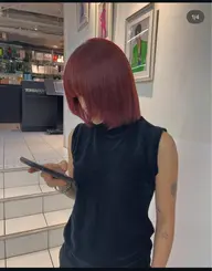 全頭ブリーチ➕オンカラー🩷ྀི