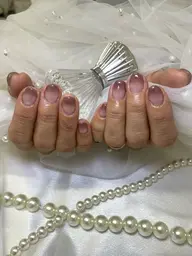 【ジェルオフ有】グラデーション🤍