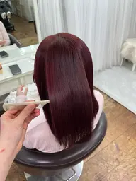 1番人気🌟前髪カット+カラー+トリートメント