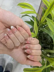 [オフなし]大人気チークネイルとマグネットフレンチ