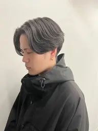 メンズカット+ニュアンスパーマ