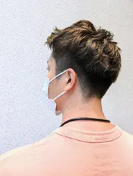 ✨大人気メニュー✨メンズ似合わせカット+似合わせ艶カラー+炭酸バブルシャンプー+スタイリング