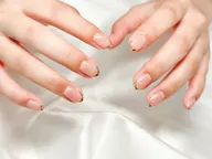 【定番】ガラスフレンチネイル🤍