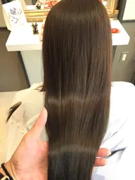 【全体】縮毛矯正＋カット＋トリートメント¥24200→17600