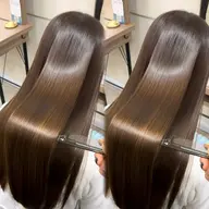 髪質改善度★★  水素トリートメント×シャンプーブロー