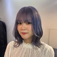 顔まわりカット+ダブルカラー🐰