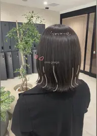 【✨️暗めカラーにおすすめ✨】　　　　　透明感カラー+カット+髪質改善トリートメント🎀