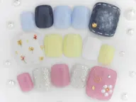 初回✨フットネイルプチアートコース(オフなし)