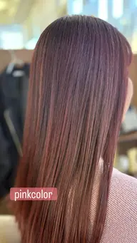 ✂︎カット➕ブリーチ１回【またはカラーでトーンアップ】➕オンカラー➕トリートメントになります✂︎