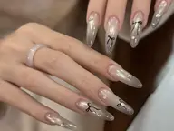 【長さ出し】持ち込みデザイン150分(パーツ付け放題) ¥13880→¥9980