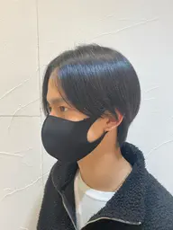 メンズカット+縮毛矯正+シャンプー【施術時間180分】