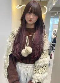 骨格矯正カット➕前髪縮毛矯正➕髪質改善5step tr