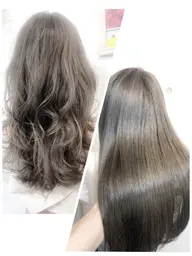 【絶対的な透明感】🌈アディクシーカラー✖︎3ステップトリートメント&炭酸スパ⚠️ロング料金なし☆赤み抹殺カラー🦄