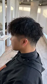 メンズカット+眉カット