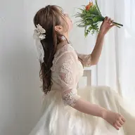 💐結婚式の前に💐　お呼ばれアレンジ👗