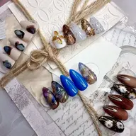 ハンド★ins風ニュアンスlarge★定額コースデザイン¥8980⇒¥7980  パラジェル