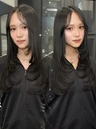 ❤︎人気❤︎プルエクステプラチナ毛質42cm60本＋馴染ませカット