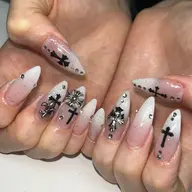 【オフあり】チップ長さだし➕🩵90分やり放題🩵持ち込み画像ok/韓国ネイル/ワンホンネイル