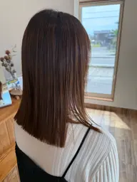 カット+縮毛矯正+TR