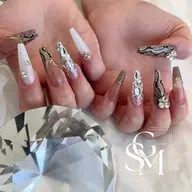 【チップ】10本長さだし持ち込みデザイン