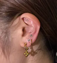 【話題❤️‍🔥】耳ツボジュエリー💎お試し両耳6粒🪽₊˚.ꪆ